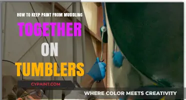 Prevent Paint Muddling on Tumblers: Tips and Tricks