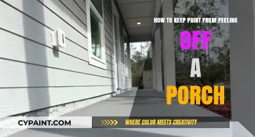 Protect Your Porch: Prevent Paint Peeling