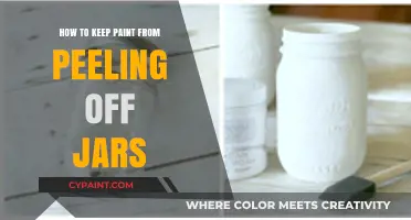 Prevent Peeling: Tips for Long-Lasting Painted Jar Finishes