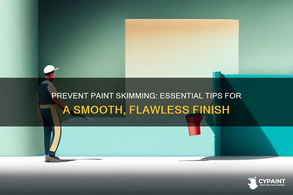 how to keep paint from skimming over