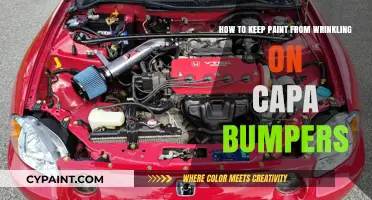 Prevent Paint Wrinkling on CAPA Bumpers: Expert Tips