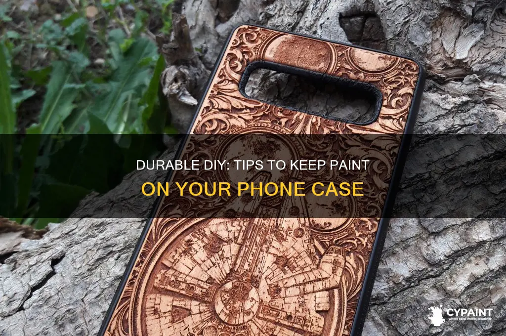 how to keep paint on a phone case