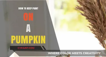 Long-Lasting Pumpkin Art: Tips to Keep Paint Vibrant and Intact