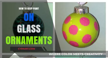 Mastering the Art of Long-Lasting Paint on Glass Ornaments