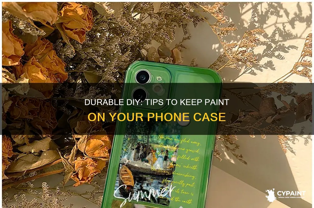how to keep paint on phone case
