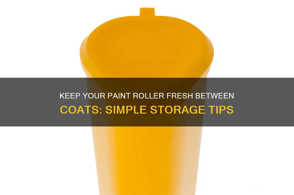 how to keep paint roller fresh between coats