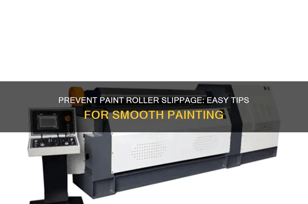 how to keep paint roller from coming off