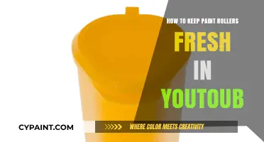 Keep Paint Rollers Fresh: YouTube Tips for Longevity and Storage