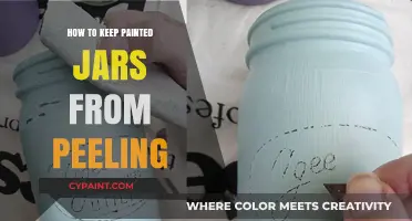 Prevent Peeling: Tips for Long-Lasting Painted Jar Finishes