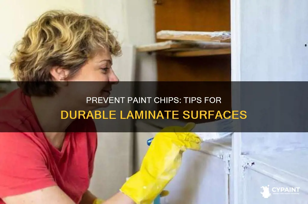 how to keep painted laminate from chipping