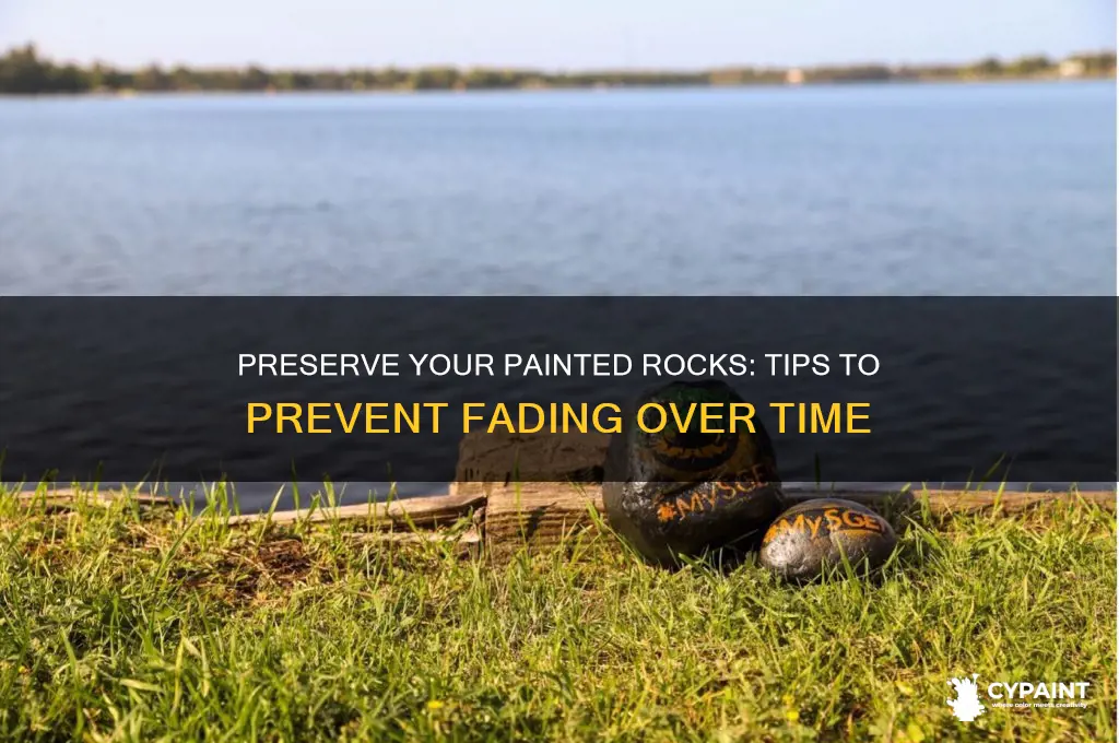 how to keep painted rocks from fading