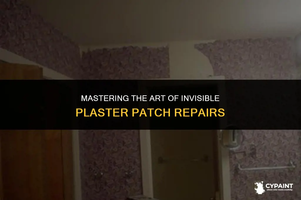 how to keep plaster patches from showing up through paint
