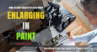 Mastering Logo Enlargement: Preserve Quality in Paint with These Tips