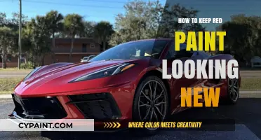 Preserving Red Paint: Tips to Maintain a Fresh, Vibrant Look