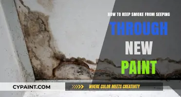 Prevent Cigarette Smoke from Seeping Through Fresh Paint