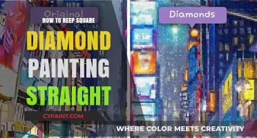 Mastering Square Diamond Painting: Tips for Perfect Alignment and Straight Lines