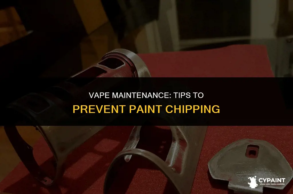 how to keep the paint on my vape from chipping