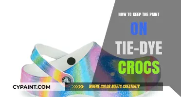 Protect Your Tie-Dye Crocs: Keep the Paint Intact!