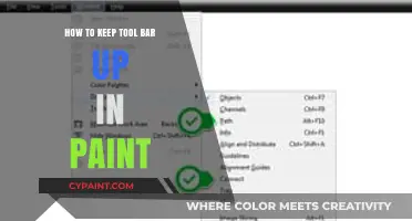 Keep Your Paint Tool Bar Visible: A Simple Guide