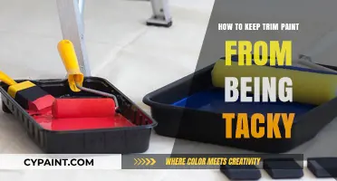 Prevent Tacky Trim Paint: Essential Tips for a Smooth Finish