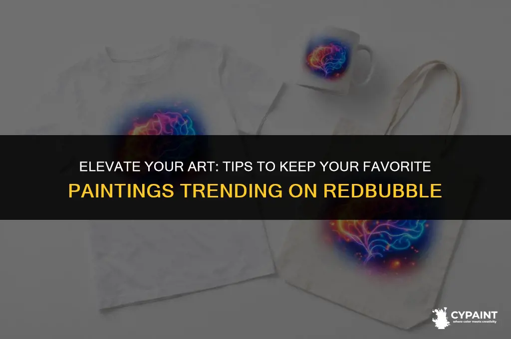 how to keep your favourite paintings at the top redbubble