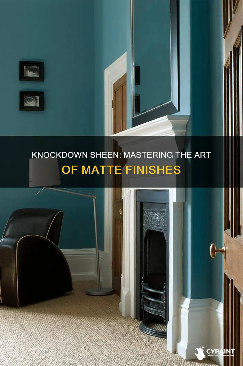 how to knock down the sheen on a painting