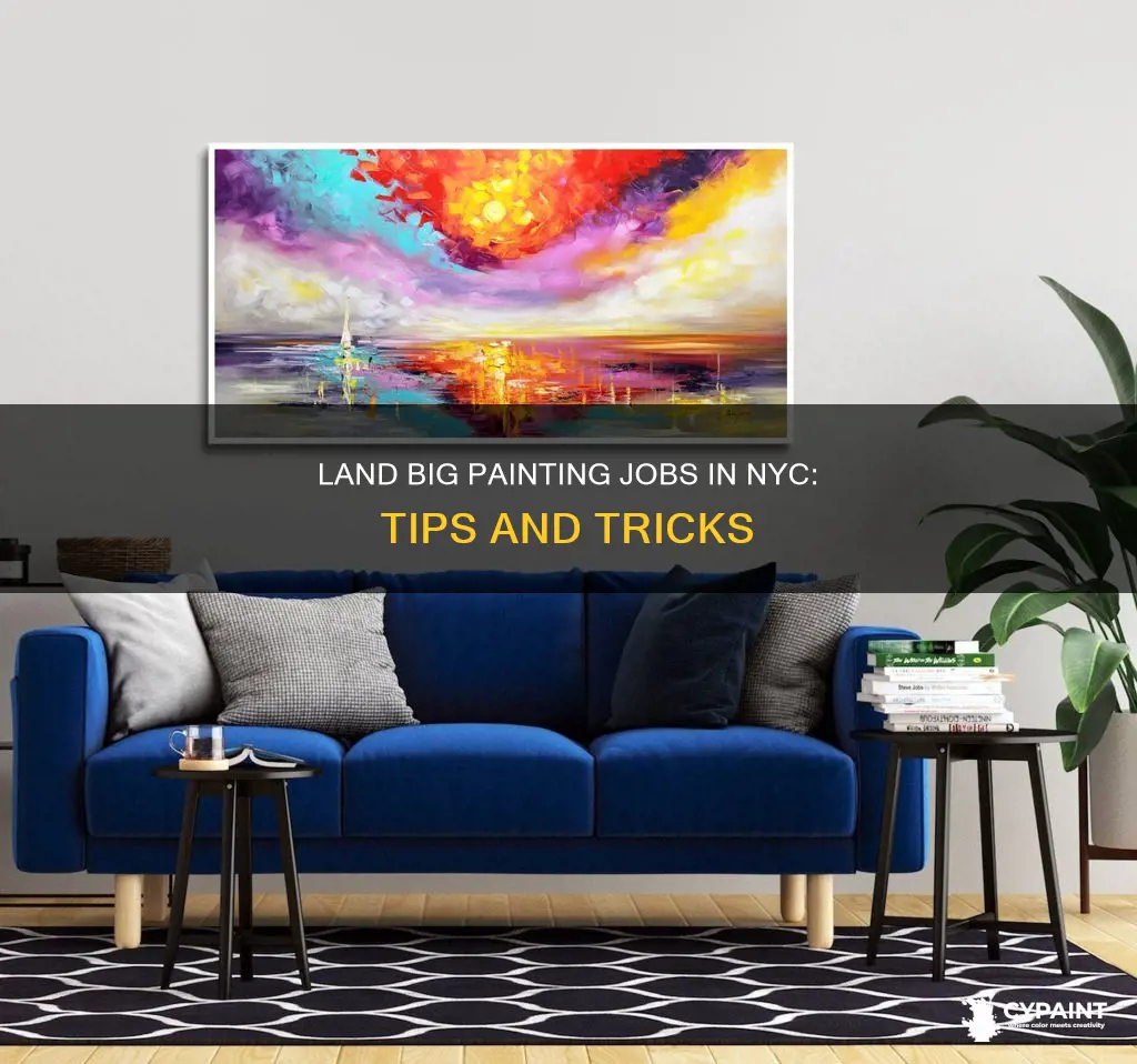 how to land large jobs painting in new york