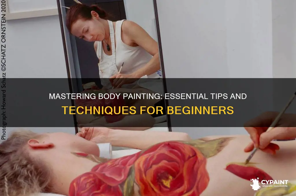 how to learn how to body paint