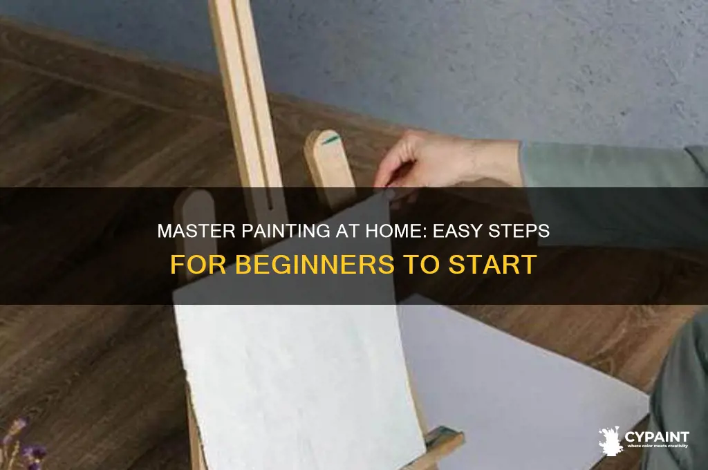 how to learn to paint at home