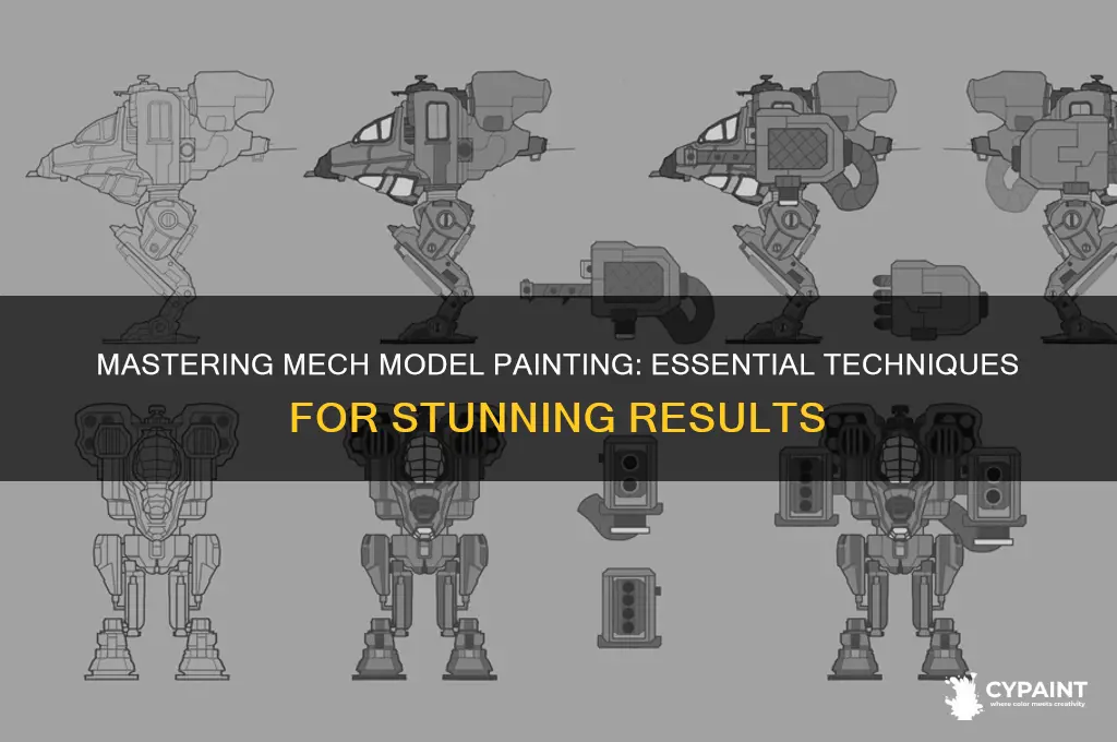 how to learn to paint mech models