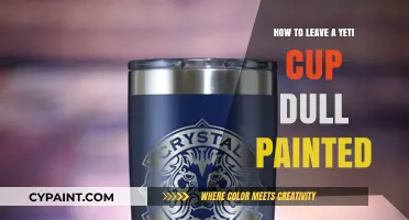 DIY Tips: Removing Dull Paint from Your Yeti Cup Easily