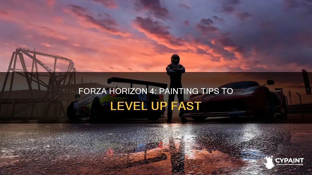 how to level up painter in forza horizon 4