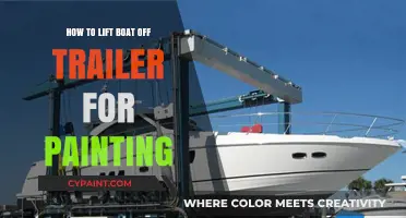 Easy Steps to Lift Your Boat Off Trailer for Painting