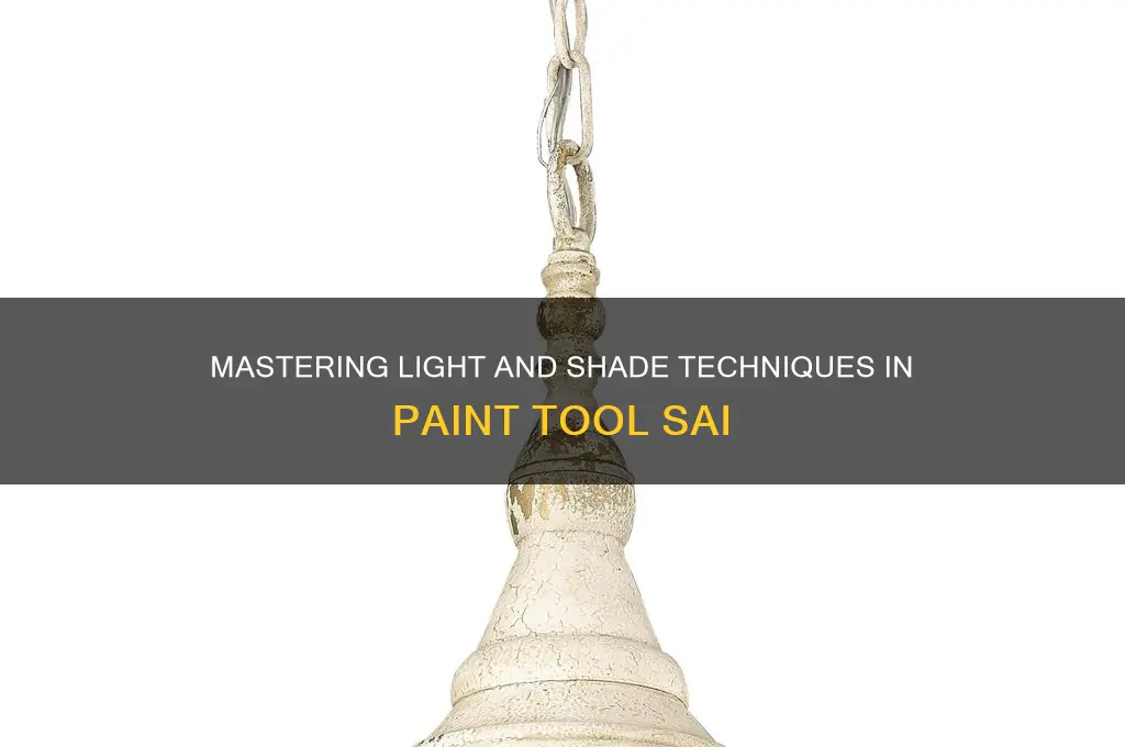 how to light and shade paint tool sai