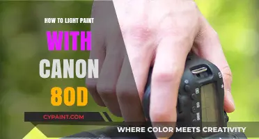 Master Light Painting Techniques with Your Canon 80D Camera