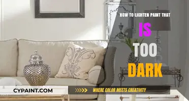 Brighten Your Paint: Easy Tips to Lighten Dark Colors