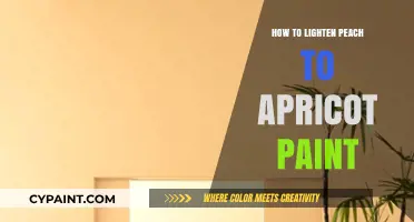 Transforming Peach to Apricot: Easy Paint Lightening Techniques Revealed