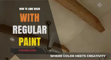 Transform Walls: Lime Wash Effect Using Regular Paint Techniques