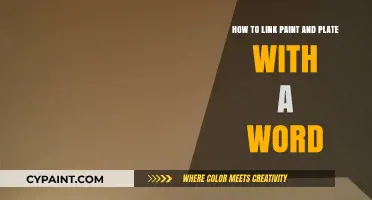 Creative Ways to Link Paint and Plate with a Word