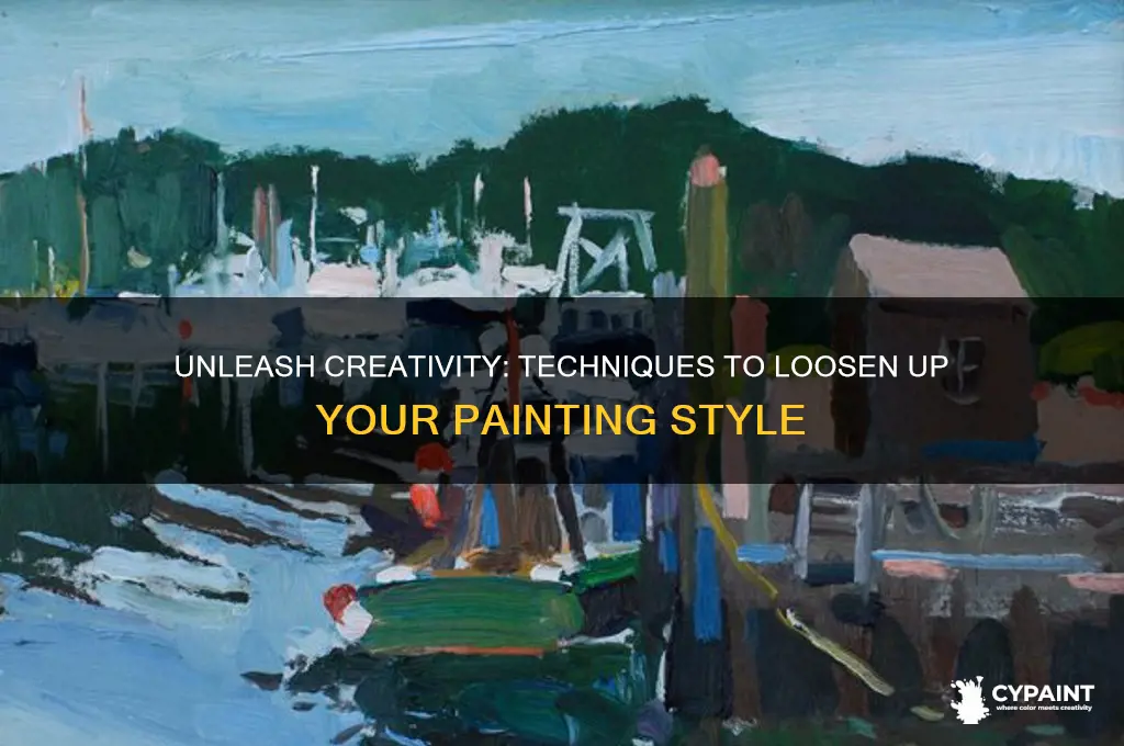 how to loosen up your painting style