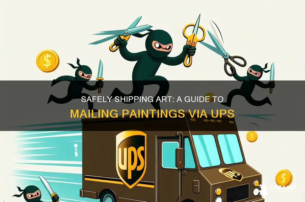how to mail a painting thorugh ups