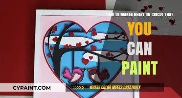 Crafting Love: Painting Hearts on Cricut Creations