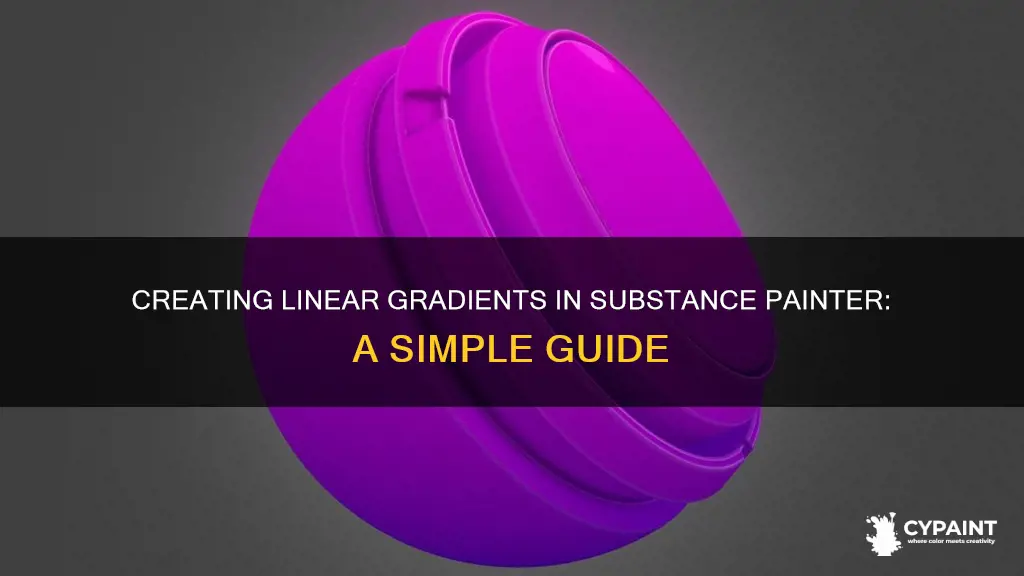 how to manke a linear gradient in substance painter