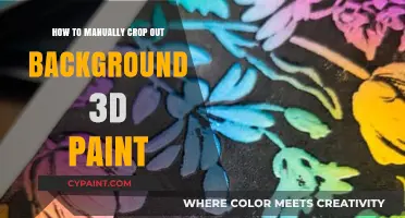 Mastering Manual Background Removal in 3D Paint: A Step-by-Step Guide