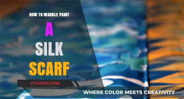 Elegant DIY: Mastering the Art of Marble Painting Silk Scarves