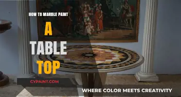 Transform Your Table: Easy Marble Painting Techniques for a Stunning Finish