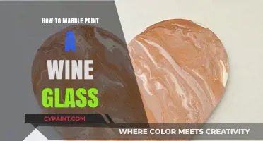 Elegant DIY: Marble Painting Wine Glasses for Stunning Table Decor