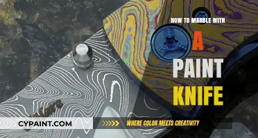 Mastering Marble Art: Techniques for Using a Paint Knife Creatively