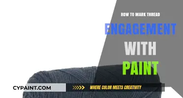Enhance Thread Engagement: Simple Paint Marking Techniques for Precision