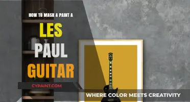 Mastering the Art of Masking & Painting Your Les Paul Guitar
